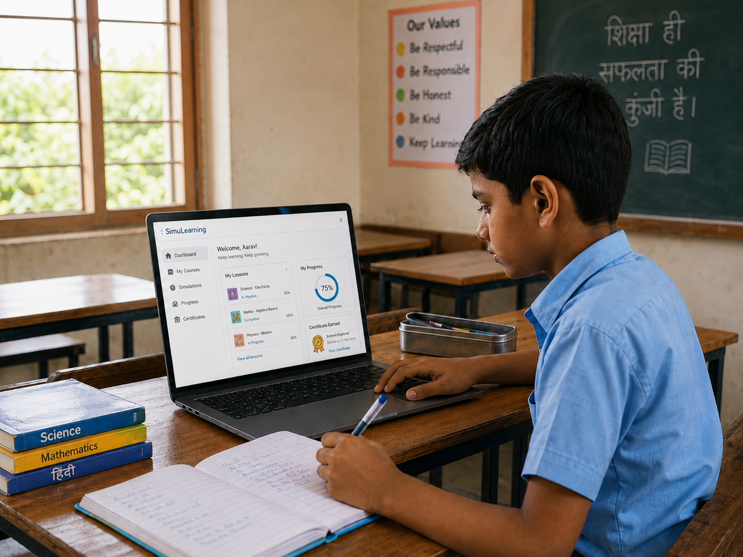 Robotics learning lab